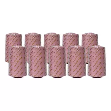 Hilo Kingtex 40/2 Para Costura Rosa Pastel Paq. De 10 Hilos