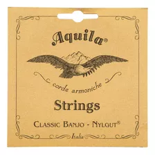 Aquila Aq-5b Gut Banjo Cuerdas, Medium