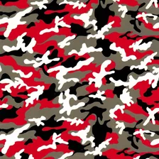 Camuflado Vermelho Película Pintura Hidrográfica Her-515