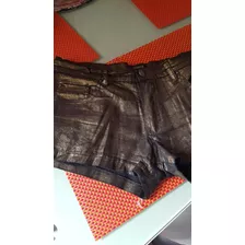 Shorts Peuque Dorado