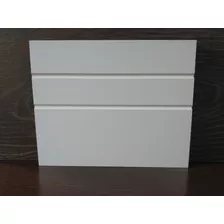 8,40 Metros Rodapé De 15 Cm Em Mdf Branco