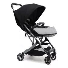 Cochecito De Paseo Fisher-price Confort Negro Con Chasis Color Plateado