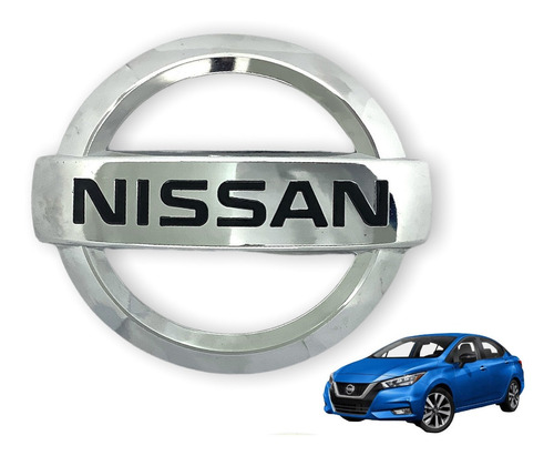 Emblema Logo Parrilla Nissan Versa 2020 2021 2022 2023 2024 Foto 2