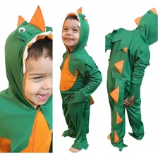 Kigurumi Infantil Pijama Leve Dinossauro Fantasia De Dormir