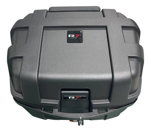 Maletero Moto Caja Baul Con Respaldo Acojinado Universal 37l Foto 5