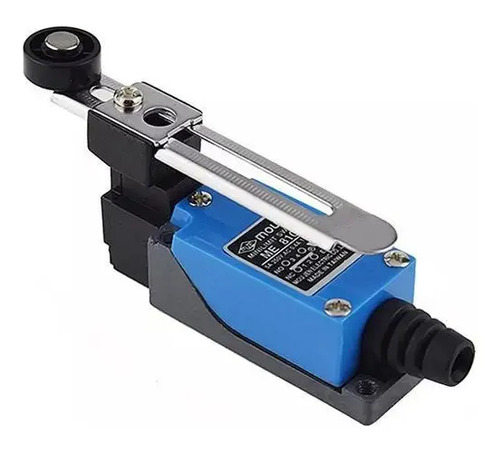 Chave Fim De Curso Micro Switch Eng Automação Alavanca 8108 5a Ac 60mm Cinza-escuro
