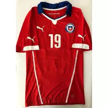 Camiseta Selección Chilena 2014-15 Talla L Ajustada