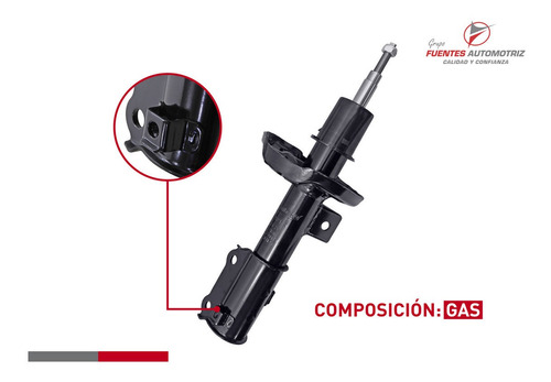 Amortiguador Suspension Gas Delan Para Copiloto Kia Rio 2020 Foto 2