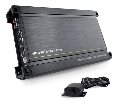 Amplificador Mono Block Tecnologia Nano-2500 W By Steelpro