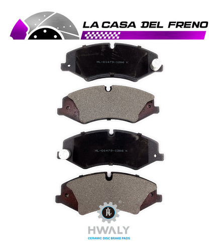 Pastilla Freno Del Land Rover Discovery Iv 3.0 2012-2018 Foto 2