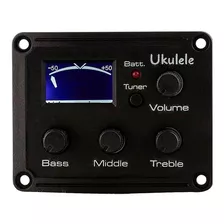 Captador Equalizador Phx Eq-uk Para Ukulele Com Afinador