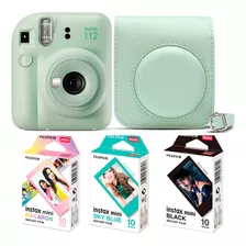 Câmera Fujifilm Instax Mini 12 Com Bolsa E 30 Fotos