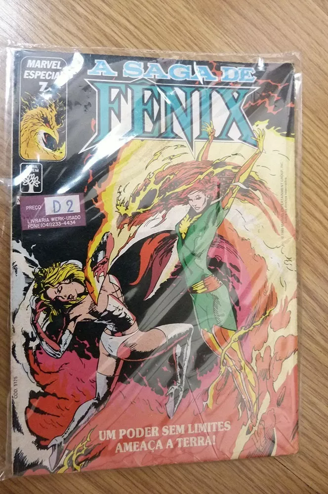 A Saga De Fênix - X-men Hq (1989)