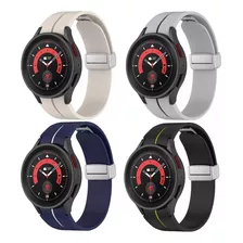 4 Bandas Magnéticas Para Samsung Galaxy Watch 5 Pro