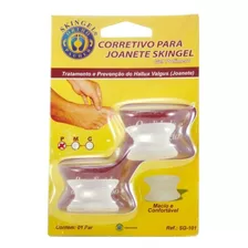 Corretivo Para Joanete Skingel 2 Un Ortho Pauher Sg101 Cor Branco Tamanho M 36 A 38