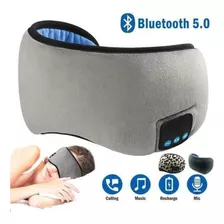 Tapa Olho Máscara Dormir Fone Ouvido Bluetooth Carrega Usb 