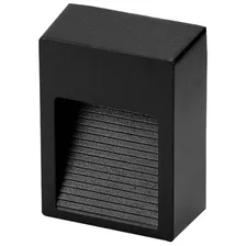 Aplique Pared Exterior Negro1xg9 Ip54 125x90x50mm