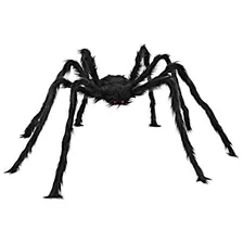 Araña Gigante De 1.5mt Decorativa Para Fiestas De Halloween