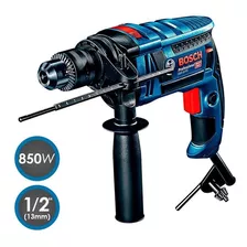 Furadeira De Impacto 1/2 Pol Gsb 16 Re 850w Bosch 220v Azul