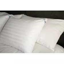 Almohada Pluma De Ganso Duvet 40 X 70 + Funda Con Cierre