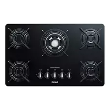 Cooktop 5 Bocas Consul Cdd75ae Quadrichama Preto Bivolt