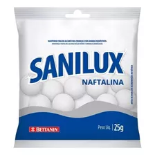 Naftalina Sanilux 25g 12 Perlas Aprox. Brasileñas