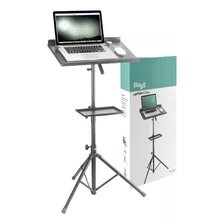 Atril Soporte Pedestal Para Laptop Stagg Cos 10 Bk Regulable