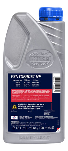 Anticongelante Pentofrost Nf Pentosin 8114117 Bmw X6 Foto 2