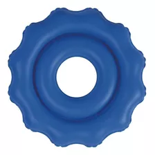 Almohadón Multipropósito Circular Am01 Silfab Color Azul