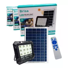 Refletor Luz Led Solar 200w Controle Remoto Rural