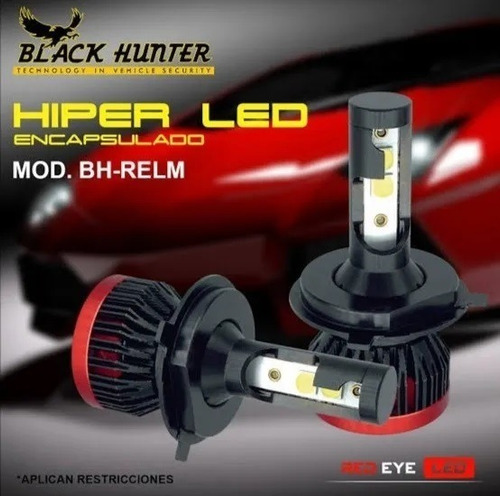 Luces Led H7 Hiper Led Encapsulado 6500k Mini  45w  16000lm Foto 4