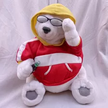 Peluche Musical Oso Polar Coca Cola 