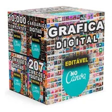 4 Em 1 Maior Pack Grafica Digitais Editavel No Canva