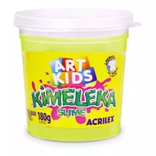 Slime Kimeleca Com Glitter 180g Lavável Acrilex