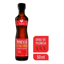 Molho De Pimenta Com Azeite Extra Forte Gallo 50ml- Kit C/ 2