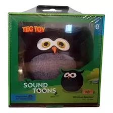 Sound Toons Juju - Caixa De Som Bluetooth - Tec Toy - Black