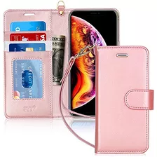 Funda Tipo Cartera iPhone XS Max, [función Atril] Fund...