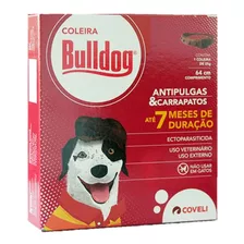 Coleira Anti Pulgas E Carrapaticida Bull Dog 64cm 7 Meses