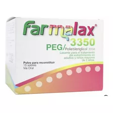 Peg Farmalax 3350 Caja X 15 Sobres Laxan - g a $192