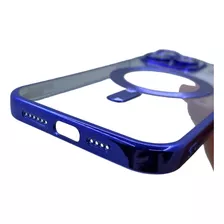 Carcasa Magnética Con Protector De Cámara Para iPhone Todos