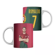Taza De Cristiano Ronaldo Mundial Qatar 2022