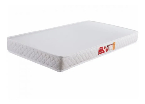 Colchão De Berço Espuma D18 Baby 90cm X 40cm X 08cm Branco