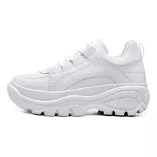 Tênis Sneaker Chunky Feminino Branco Original Dubuy 