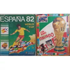 Álbumes Mundiales España 82, Italia 90 Completamente Llenos 
