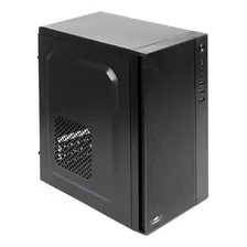 Gabinete C3tech Mt-28bk Micro Atx Usb Fonte 200w S/cabo Cor Preto