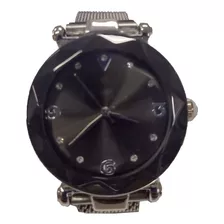 Relógio Pulseira Magnetica Feminina Lindo Envio Rápido