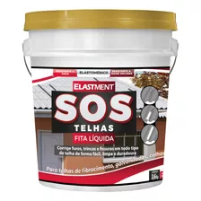 Sos Telhas Fita Líquida Furos Trincas Fissuras Drylevis 3,6