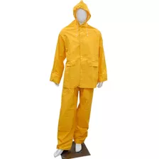 Equipo Lluvia Pvc/poliester Reforzado - Amarillo S Al 3xl