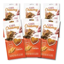 Golosinas Gatos Pouch Snacks Catit Creamy 40 Gr Pollo