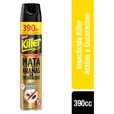 Insecticida Mata Arañas Y Cucarachas Killer 390cc